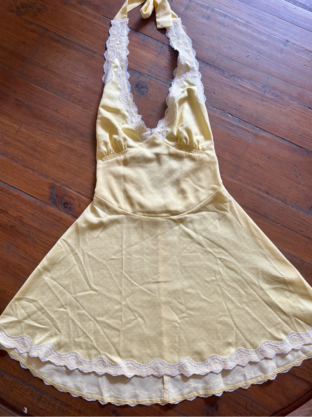 NWOT Frankie’s bikinis Audrey satin mini dress